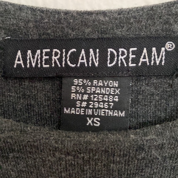 Heathered Dark Grey Midi Dress - Picture 2 of 3